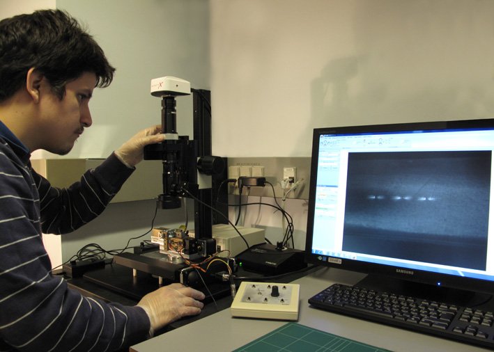 DeltaPix installs advanced motorized XYZ microscope at Department for Wind Energy, DTU