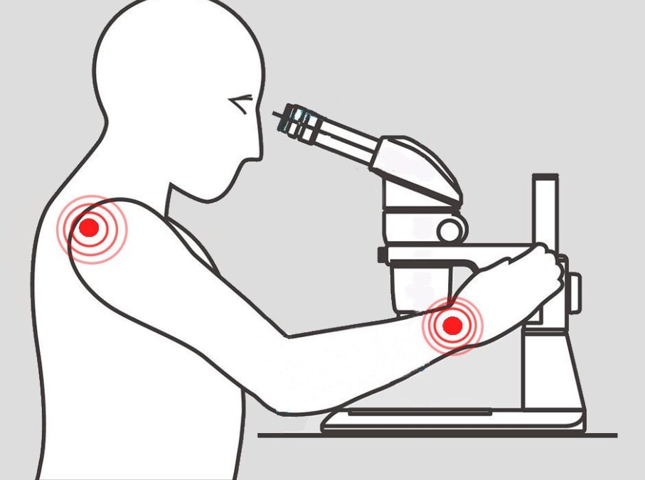Why is Microscopy ergonomic important?