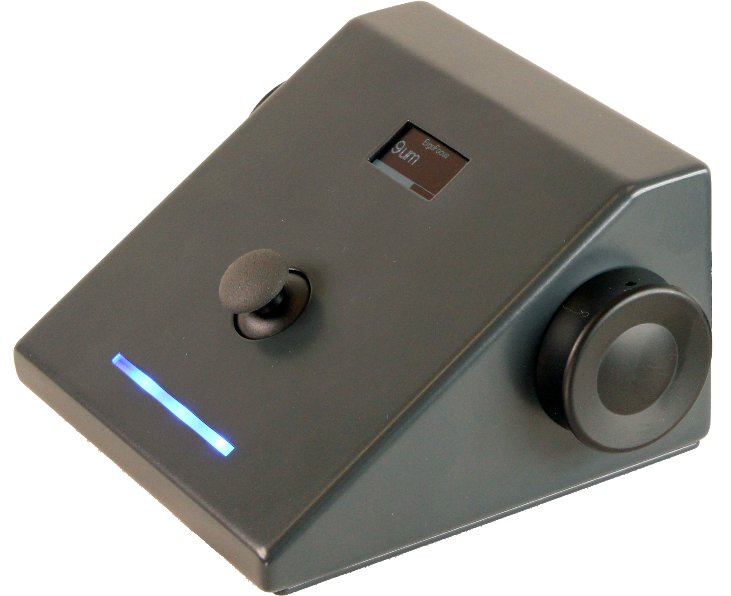 Ergonomic focus controller for microscopes